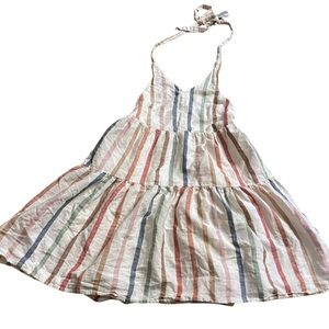 American Eagle Multicolor Striped Beach Sun Dress